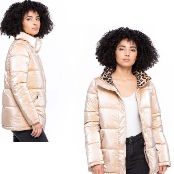 Coalition LA Champagne Bubble Coat - Picture 2 of 6